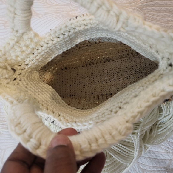 Handmade Crochet Handbag - Picture 4 of 7